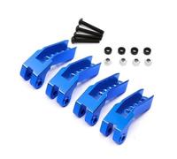 RC Reemplazar Accesorios para Traxxas para TRX-4 82056-4 Código De Presión Aceite Ajustable Juego Soporte Amortiguador W3 Piezas Delanteras Traseras Accesorios(Blue)