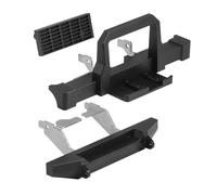 RC Reemplazar Accesorios para Trx4M para Defender 1/18 Juego Parachoques Trasero Delantero Aleación Aluminio con Soporte Cabrestante Parrilla RC Car Crawler Body Upgrade