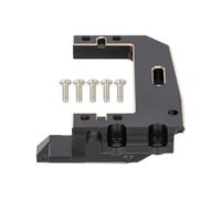 RC Reemplazar Accesorios para Vanquish H10 Óptica Sparco Yokohama RTR 1/10 Resistente Negro Latón Servo CNC Soporte De Montaje Oruga RC Piezas Mejora