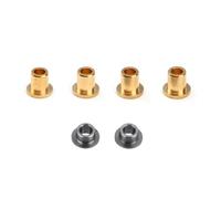 RC Reemplazar Accesorios para WLtoys 144001 144002 144010 124007 124016 124018 124019 6 Uds Metal 6x5,2mm 6x2,7mm Casquillo De Brida Piezas De Repuesto Coche Teledirigido