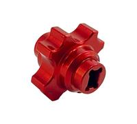 RC Reemplazos Piezas Para TAMIYA 1/10 54649 Para TT-02/B/T/D Bloqueo Diferencial Aleación Aluminio RC Accesorios Actualización Coche(Red)