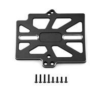 RC Reemplazos Piezas Para TRAXXAS Para Mini Para Maxx MAX10 Metálico Placa Montaje ESC Para Monster Truck Coche Teledirigido Accesorios Piezas Mejora(Black)