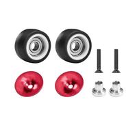 RC Reemplazos Piezas Para TRAXXAS Para Mini Para Maxx Para XRT 4976 7075 Aleación Wheelie Bar Rodamiento Rueda Actualización Accesorios Modificación(Red)