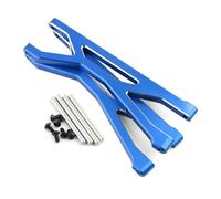 RC Reemplazos Piezas Para Traxxas Para X-Maxx Xmaxx 6S 8S 1/5 2 Piezas Metal Brazo Suspensión Superior Delantero Trasero Accesorios Para Mejorar Tu Monster Truck RC(Blue)