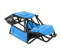 RC Roll Cage Body Shell Nylon Body Roll Cage para Axial SCX10 II 90046 UTB10 Capra 1/10 RC Crawler pieza de actualización (Azul)