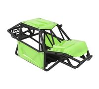 RC Roll Cage Body Shell Nylon Body Roll Cage para Axial SCX10 II 90046 UTB10 Capra 1/10 RC Crawler pieza de actualización (Verde)