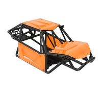 RC Roll Cage Body Shell Nylon Body Roll Cage para Axial SCX10 II 90046 UTB10 Capra 1/10 RC Crawler pieza de actualización (Naranja)