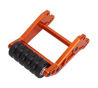 RC Rueda Trasera hacia Arriba Aleación de Aluminio Ángulo Ajustable Alta Estabilidad Rendimiento Duradero para LOSI LMT Solid AXLE LOS04022 1/8 4WD Camión Control Remoto Coche (Naranja)