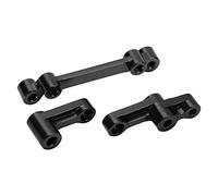 RC Steering Assembly Kit | Aluminum Steering Saver for SG - 1603 / SG - 1604 1/16 RC Car | High - Strength CNC Machined Parts | Vibration Dampening & Accurate Control (Black)
