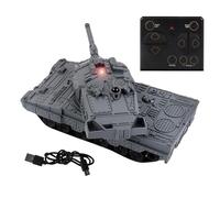 RC Tank - 2,4 GHz Modell, Wiederaufladbares | 360-Grad Rotation, Offroad Hobby-Rennen im Freien, Geeignet für Kinder, Erwachsene, Mädchen und Spielspaß und Unterhaltung