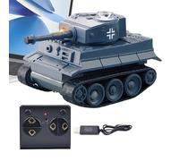 RC Tank, Battle Vehicle Toy, STEM Learning Robot, Mini Interactive Design, 2.68x1.57x1.54 Inches, Educational Play Function, Ideal for Boys Girls Indoor Playroom Bedroom Living Room Activities