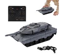 RC Tank - Modelo de coche recargable de 2.4 GHz con rotación de 360 grados para pasatiempos, carreras con diversión de acrobacias, control remoto para niños, adultos, adolescentes, niños, niñas, caja
