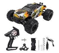 RC todoterreno, coche de control remoto 35A ESC 2.4G Cambio de velocidad sin escalones con tornillos para más de 14 para entretenimiento (naranja)