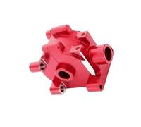 RC Transmisión para Tamiya TT-01 Caja De Transmisión Aleación Aluminio Cambios 1/10 Piezas Mejora Coche Trepador Control Remoto(Red)