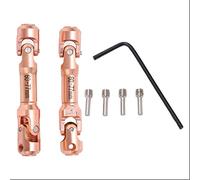 RC Universal Drive Shaft Upgrade Reparación Eje de Transmisión Modelo Control Remoto para Coche RC en Escala 1/10 (68 mm)