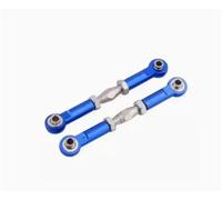 RC Varillas Tracción Compatible con HSP 106017 166017 1/10 RC Car Upgrade Parts 2 Piezas De Aleación De Aluminio Delantero Y Trasero Servos para Sonic Link 08242 06016