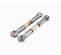 RC Varillas Tracción Compatible con HSP 106017 166017 1/10 RC Car Upgrade Parts 2 Piezas De Aleación De Aluminio Delantero Y Trasero Servos para Sonic Link 08242 06016