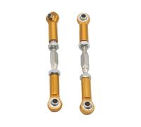 RC Varillas Tracción Compatible con HSP 106017 166017 1/10 RC Car Upgrade Parts 2 Piezas De Aleación De Aluminio Delantero Y Trasero Servos para Sonic Link 08242 06016