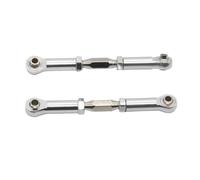 RC Varillas Tracción Compatible con HSP 106017 166017 1/10 RC Car Upgrade Parts 2 Piezas De Aleación De Aluminio Delantero Y Trasero Servos para Sonic Link 08242 06016