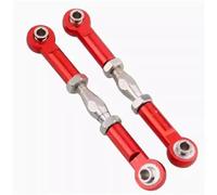 RC Varillas Tracción Compatible con HSP 106017 166017 1/10 RC Car Upgrade Parts 2 Piezas De Aleación De Aluminio Delantero Y Trasero Servos para Sonic Link 08242 06016