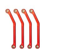 RC Varillas Tracción Compatible Con Kyosho Para MINI-Z 4X4 Para Jimny 32523 1/18 Camión Trepador De Control Remoto Piezas De Mejora De Coche 4 Uds Varilla De Enlace De Dirección De Metal(Red)