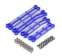 RC Varillas Tracción Compatible con Traxxas para TRX4M para Bronco para Defender Piezas De Actualización del Modelo De Automóvil RC Crawler 1/18 Kit De Barra De Enlace De Acoplamiento Elevado