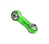 RC Varillas Tracción para ARRMA 1/18 4x4 para Granite 7075 Metal Tirador Barra Dirección ARA340201 Accesorios Y Piezas Mejora para Coche RC(Green)