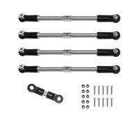 RC Varillas Tracción para ARRMA 1/8 para Kraton 6S 1/7 Big para Rock Juego Varillas Amarre Acero Inoxidable RC Piezas Mejora Coche Accesorios