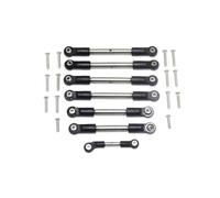 RC Varillas Tracción para Traxxas 1/7 XO-1 1/10 para Rustler para Hoss para Stampede para Slash 4X4 para VXL Juego Completo Varillas Amarre Metal 5539 6742 3643 3644