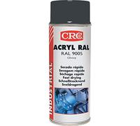 RC2 Corporation - CRC - Pintura Acrílica De Secado Rápido Acryl Ral 9005 Negro Mate 400Ml