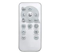 RC31CE4N Mando a Distancia de Repuesto - VINABTY Reemplace Q5 Projector Control Remoto para Vivitek Qumi Projector Q2 Q4 Q5 Q6 Q7 Remote Control Fit Q5 QUMI Projectors QUMI Q5 Q2 Q7 Q6 Remote Control