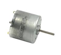 RC320-KT/11425 DC 6V 9V 12V 8300RPM 24mm motor solar de husillo eléctrico redondo 15mm de eje largo