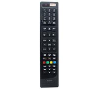 RC4848F - Mando a distancia de repuesto para Hitachi Bush Digihome Finlux JVC Laurus Linsar Luxor MitchelBrown Polaroid Techwood Telefunken Visitech TV 32HB6J61U 24HBJ55U 50HB6T72UA 43HB6T72U