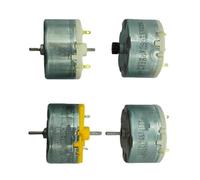 RC500 Motor DC 5V 6V 9V 12V Cepillo de metal Mini 32mm Motor de husillo redondo DIY 1 pieza (Modelo A)