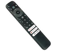 RC813 FMB2 - Mando a distancia por voz compatible con TCL Q6 QM850G Series QLED 4K Smart Google TV 85Q650G 75Q650G 65Q650G 85Q750G 55Q750G 65Q750G 75Q750G 65QM850G 75QM850G 75QQ750G M850G 32S350G,