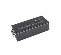 RCA-1 Audio Common Ground Isolator Anti-Noise Filter Noise Filter Electrical Elimination of Flow Sound