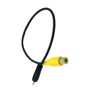 Rca A 2.5mm Av-In Cable Cámara de Visión Trasera Del Coche A Gps 2.5mm 0.
