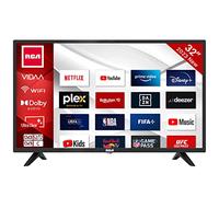 RCA iRV32H3 Smart TV 32 Pulgadas (80 cm) Televisores - Netflix, Prime Video, Rakuten TV, Disney+, Youtube, WiFi, Triple-Tuner DVB-T2 / S2 / C, Dolby Audio, 2023