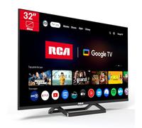 RCA Smart TV 32 Pulgadas LED HD Google Televisión con Google Assistant, Google Play Store, WiFi, Bluetooth, Chromecast Incorporado, Sintonizador Digital (SRG32HQ1C, 2025)