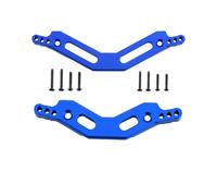 Rcarmumb Torre de choque delantero trasero de aleación para 1/10 Arrma Granite/Senton/Vorteks/Big Rock 3S BLX &Mega550,1/10 Outcast/Kraton 4S BLX 4WD, 1/8 Vendetta/Typhon 3s blx&Mega550, azul marino