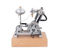RCARTOYRTR Hoglet V1 - Modelo de motor de gasolina de un solo cilindro de 4 tiempos, motor de combustión interna realista para motocicleta, kit de educación de ciencias físicas y regalo (versión RTR)