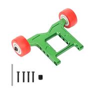 RCAWD Aleación de aluminio Wheelie Bar Set para 1-10 Arrma 3s 4s Blx & Mega550 Granito Big Rock Typhon Outcast Kraton (Verde)
