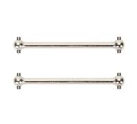 RCAWD Dogbone Eje trasero para 1/6 Losi Super Baja Rey & Losi Super Rock Rey Upgrades, 106 mm eje de transmisión Hop Ups piezas para #LOS252082 plata