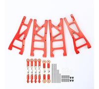 RCAWD Juego de brazo de suspensión y tensores de +10 mm de ancho para Arrma 1/10 Senton 3S BLX Varillas de acoplamiento de granito Vorteks 550 Mega Series Upgrades Parts