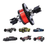 RCAWD Juego de diferencias centrales con engranaje principal 40CrMo 46T premontado para Arrma Kraton Typhon Infraction Outcast 6S Felony Mojave Talion Limitless Upgrade Parts