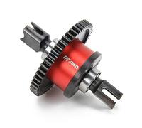 RCAWD Juego de diferencias centrales de aluminio, con engranaje principal de 40 Crmo, espiral 50T para Arrma 1/7 1/8 6s RTR Hopups piezas de actualización