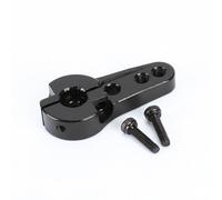 RCAWD SCX10 II Servo Brazo 25T AXIC0836 para 1/10 Axial Capra 1.9 Unlimited Servo Horn RR10 Bomber SMT10 Grave Digger AX30836 Actualizaciones Parte Negro