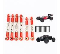 RCAWD Tensores para Big Rock V3 3S y Typhon V3 3S y Typhon V3 MEGA 550 Linkages Upgrades, juego de barras de acoplamiento para ARRMA 1/10 1/8 piezas #ARA330766