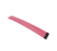 RCAWD Tube Receptor Antena Plástica Antena W/Tapa para Receptores 2.4GHZ 1/5 1/8 1/10 RC Hobby Model Car Repuestos 5Pcs(Rojo)