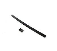 RCAWD Tube Receptor Antena Plástica Antena W/Tapa para Receptores 2.4GHZ 1/5 1/8 1/10 RC Hobby Model Car Repuestos 5Pcs(Negro)
